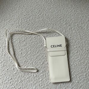 Authentic Celine sunglass bag in cream